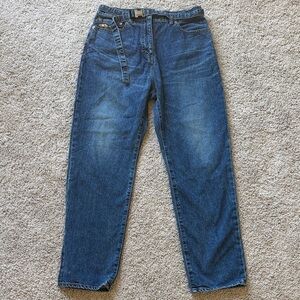 Sacai Belted Straight Leg Japanese Denim Jeans Size 3/Large